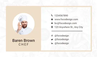 creative business card template