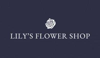 Literary Hand Painted Flower Florist Owner Personal Introduction Business Card