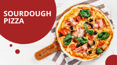 Sourdough Pizza Food YouTube Thumbnail