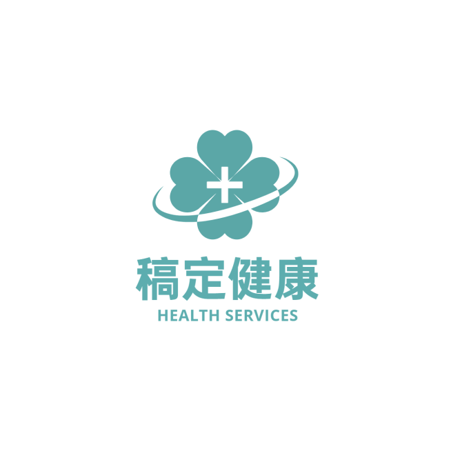 医疗保健品牌宣传LOGO简约微信头像预览效果