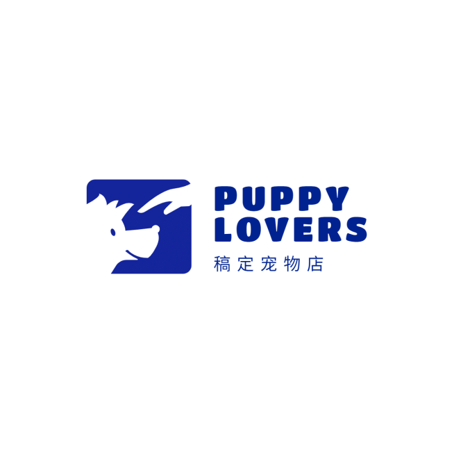 宠物服务品牌宣传LOGO简约微信头像预览效果