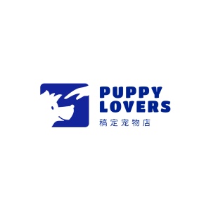 宠物服务品牌宣传LOGO简约微信头像