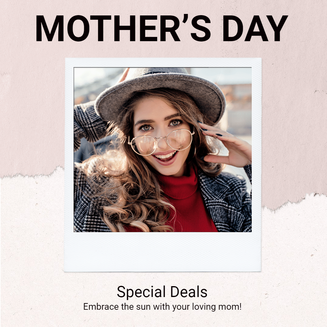 Fashionable Mother's Day Apparels Promotion Ecommerce Product Image