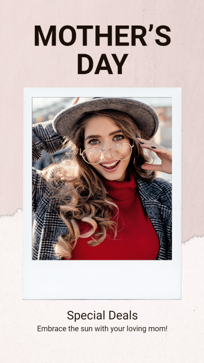 Fashionable Mother's Day Apparels Promotion Ecommerce Story