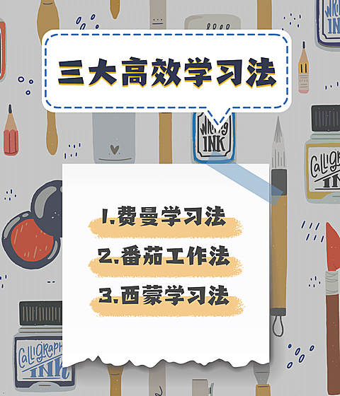 高效学习指南清单视频号直播封面