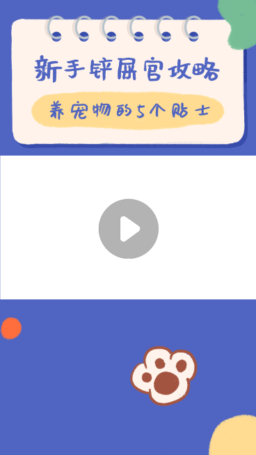 生活娱乐宠物指南视频边框预览效果