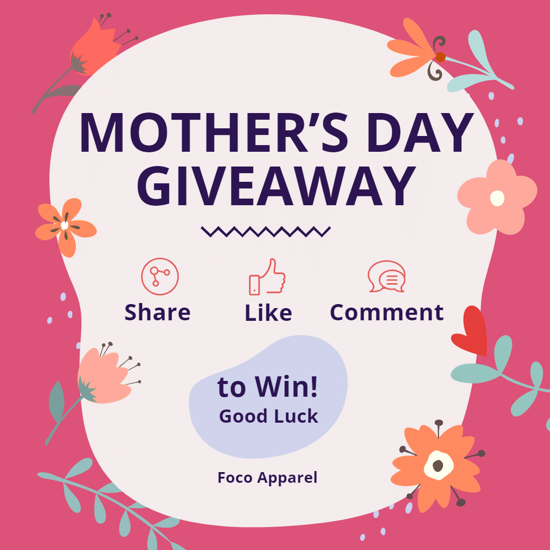 Cartoon Style Mother's Day Giveaway Ecommerce Product Image预览效果