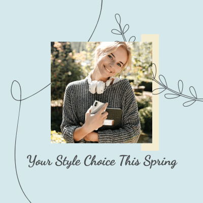 Aesthetic Female Model Apparel Industry Display Ecommerce Product Image