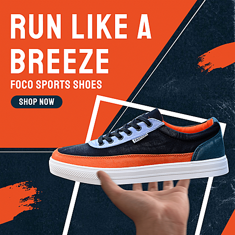Fashion Sports Shoes New Arrival Ecommerce Story