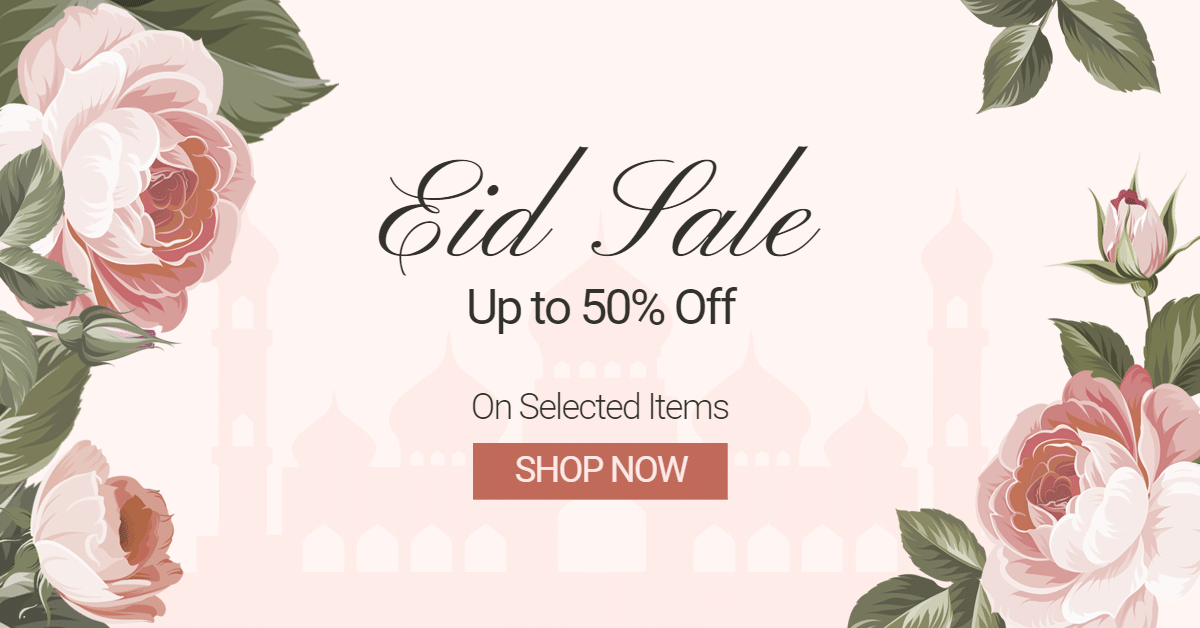 Simple Eid Al Fitr Promotion Ecommerce Story预览效果