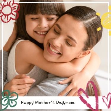 Happy Mother's Day Mark Template