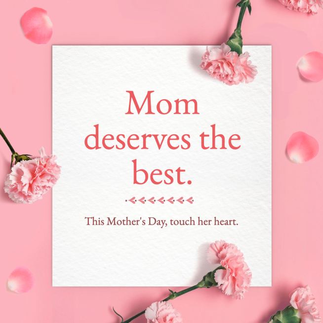 Literary Mother's Day Festival Promotion Ecommerce Product Image预览效果