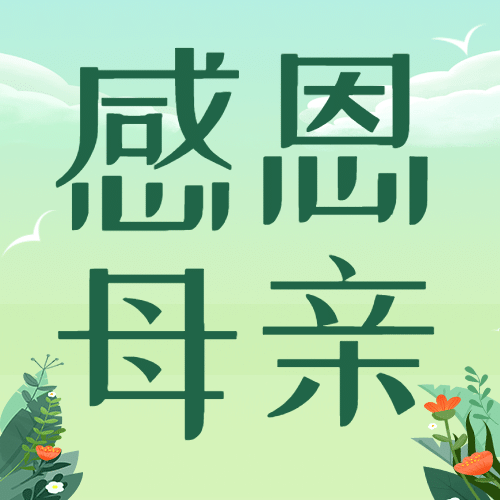 母亲节感恩妈妈致爱祝福公众号次图预览效果