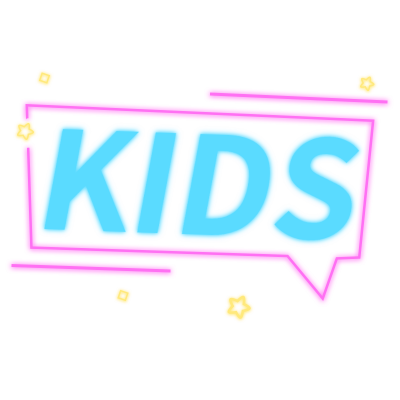 霓虹灯风-游戏风文字4-KIDS