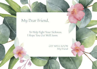 Get well soon card