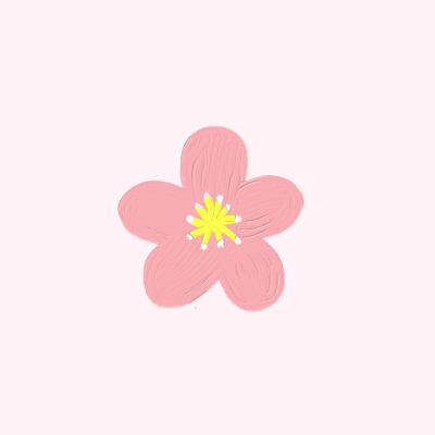 情人节极简油画花花情侣头像