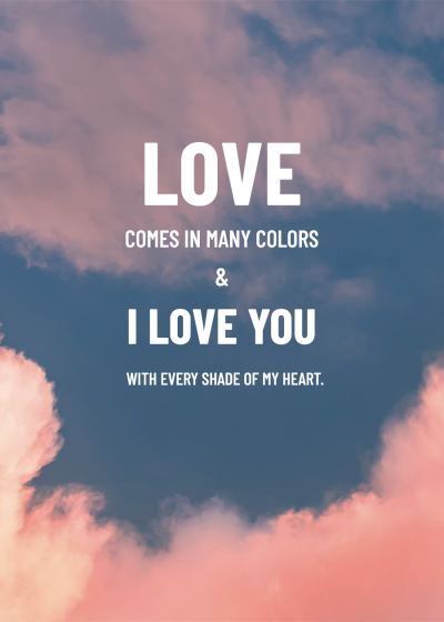 Loving card