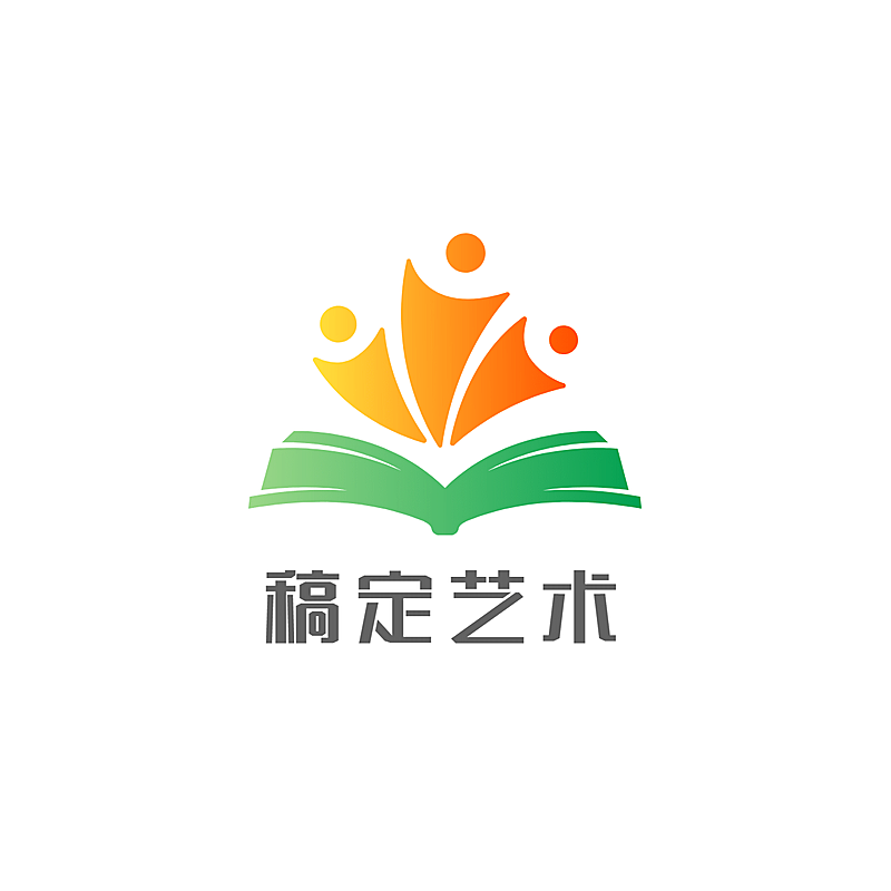 教育行业简约图形logo