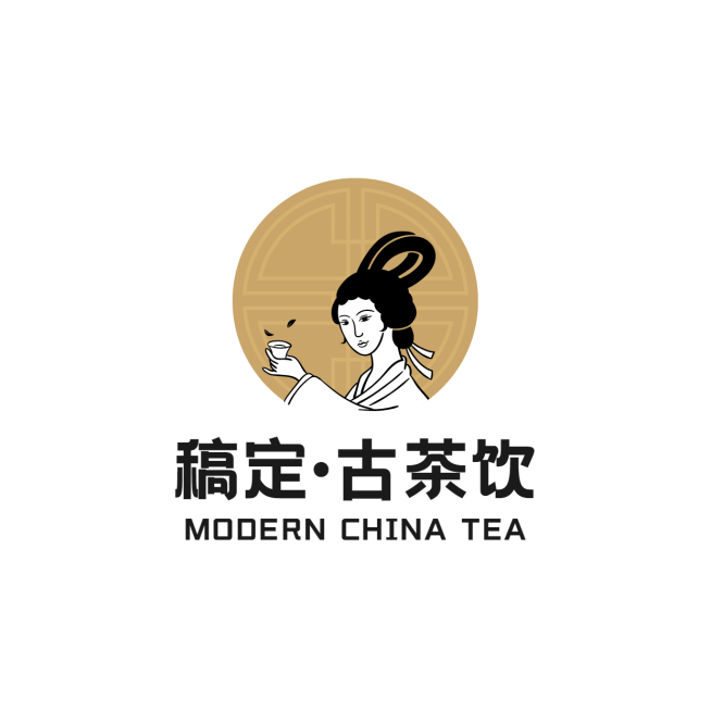 餐饮奶茶外卖店铺logo预览效果