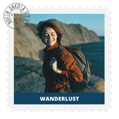 Stamp photo Instagram post