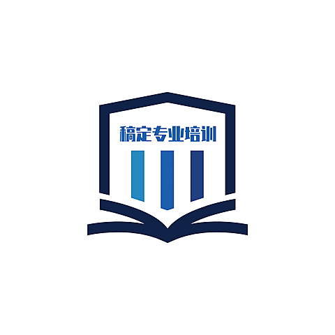 教育培训店标简约创意头像logo