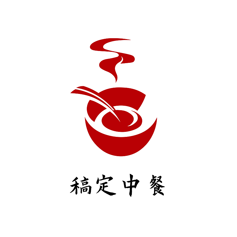 餐饮美食创意手绘店标头像Logo