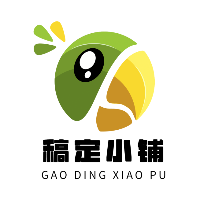 手绘卡通店标头像Logo预览效果