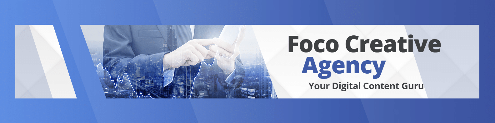 Commercial Digital Agency Introduction LinkedIn Banner