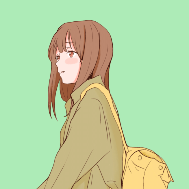 二次元动漫插画闺蜜微信头像套系预览效果