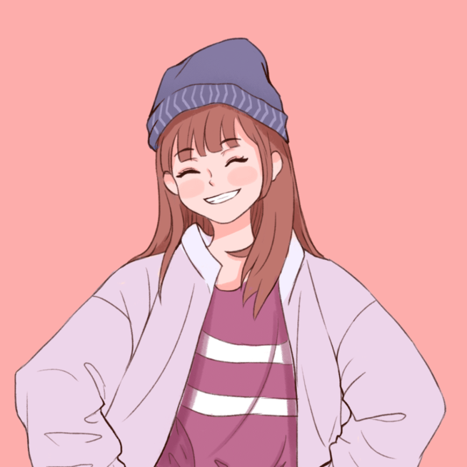 二次元动漫插画闺蜜微信头像套系预览效果