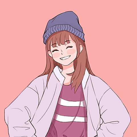 二次元动漫插画闺蜜微信头像套系