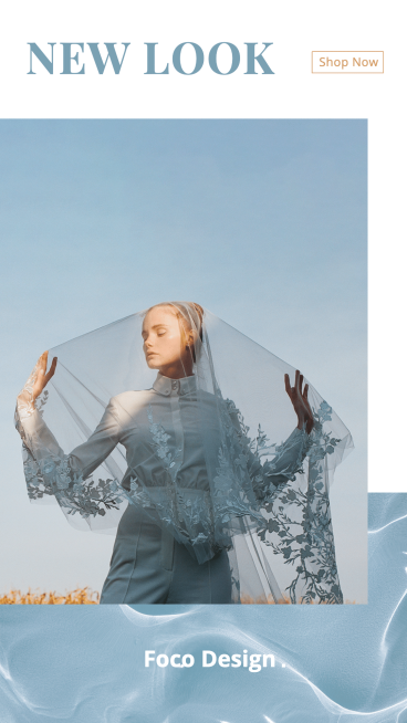 Fashionable Clothing New Look Sales Ecommerce Story Image预览效果