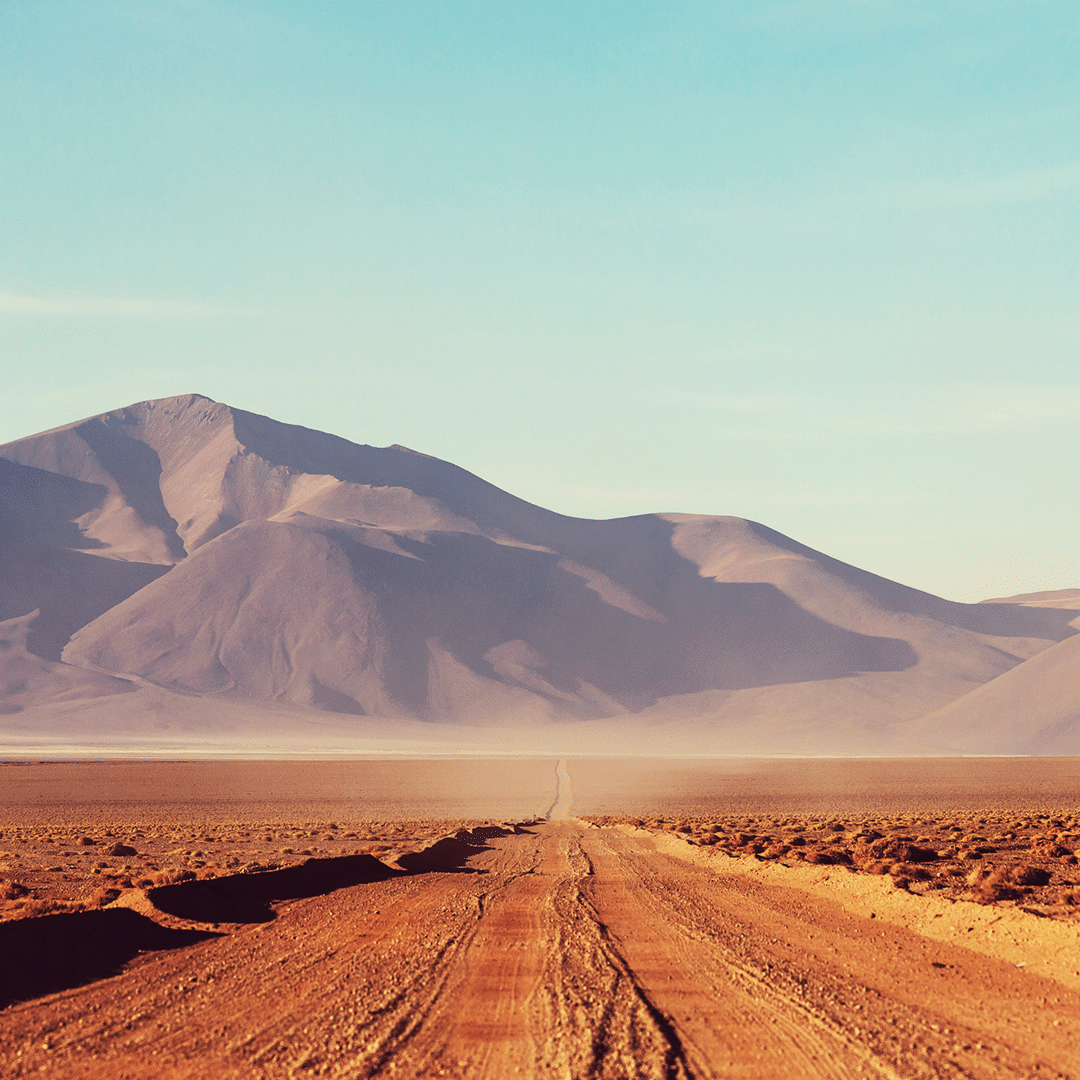 Literary Style Mountain Travel Record Instagram Post