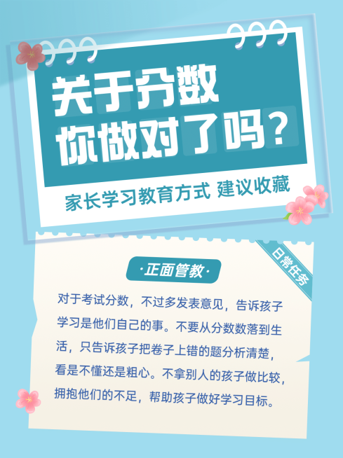 家长教育方式家庭教育小红书配图预览效果