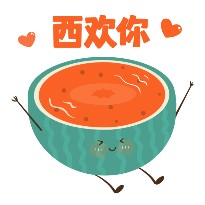 创意互动趣味水果表情包谐音热词预览效果