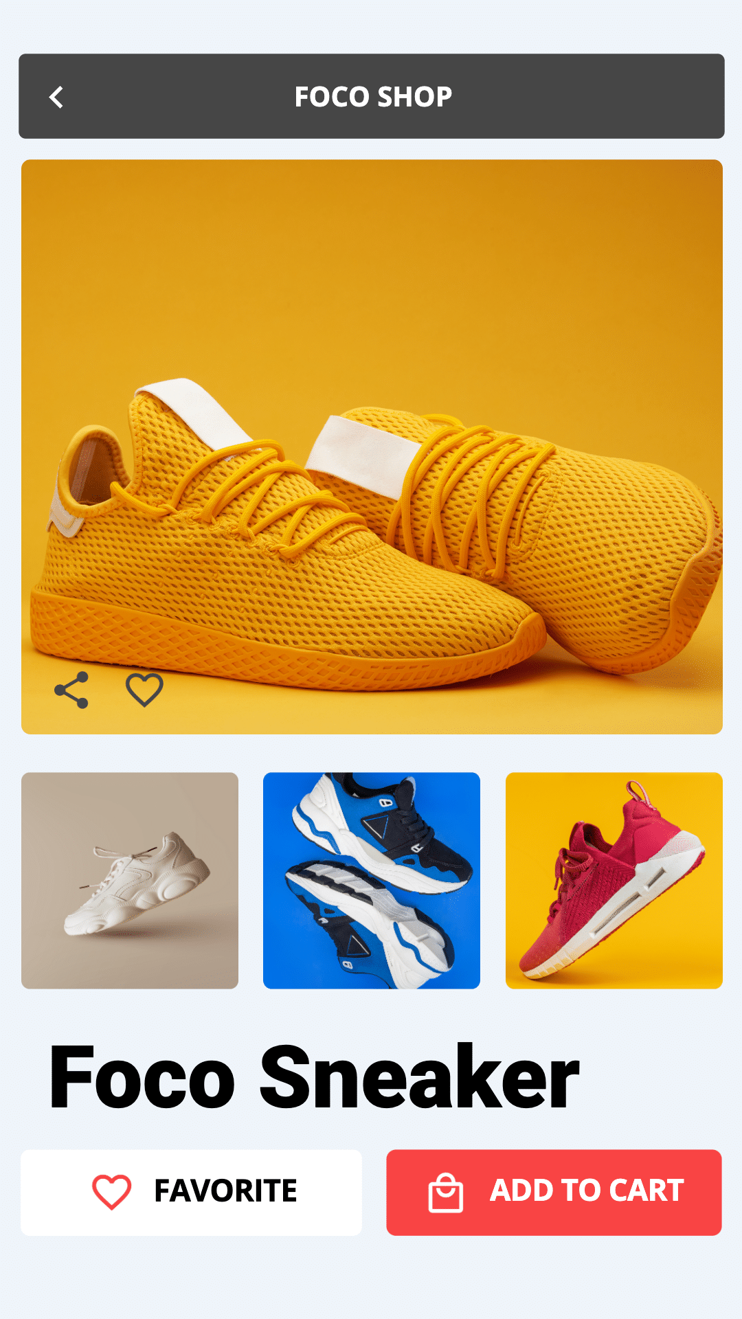 Creative Style Sport Shoes Display Ecommerce Story