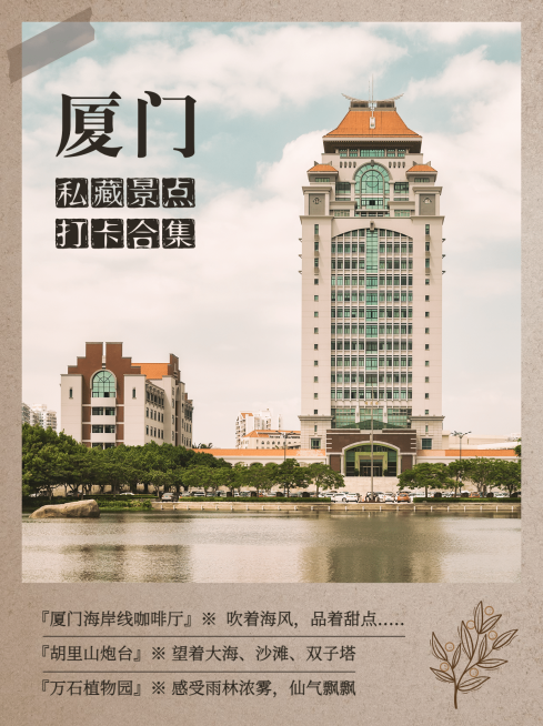 复古风旅游小红书封面配图预览效果