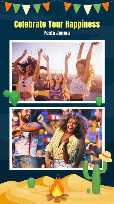 Creative Brazil June Festival Celebrate Party Photos Instagram Story