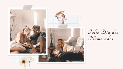 Simple Literary Brazil Lover's Day Photo Text Facebook Cover
