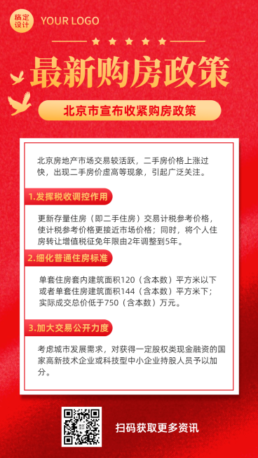 政务民生政策党政融媒体手机海报预览效果