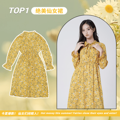 文艺夏上新女装裙子微淘主图