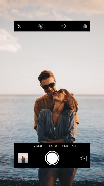 Simple Style Interface Simulation Hug Couple Instagram Story