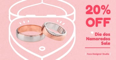 Line Element Brazil Lover's Day Jewelry Discount Ecommerce Story
