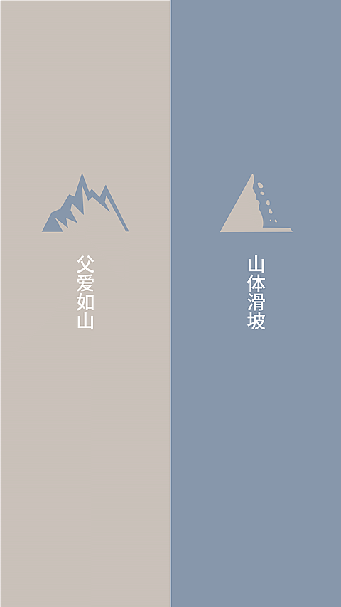 简约风家族趣味分区微信聊天背景