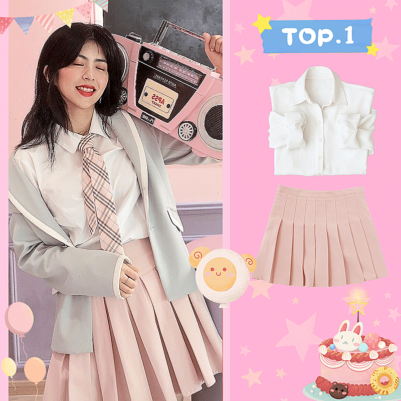 夏上新可爱女装微淘主图