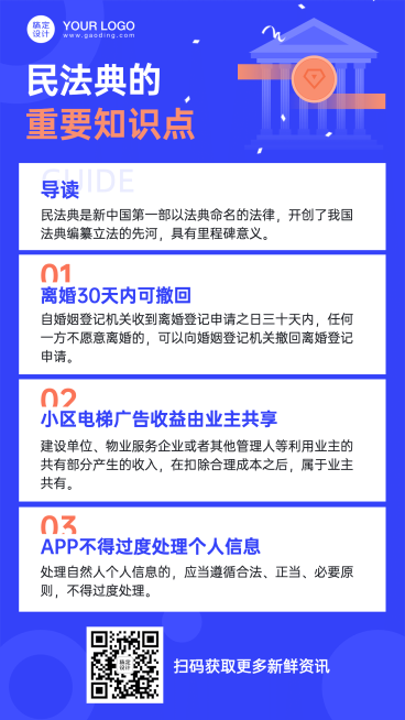 政务消息新闻资讯融媒体手机海报预览效果