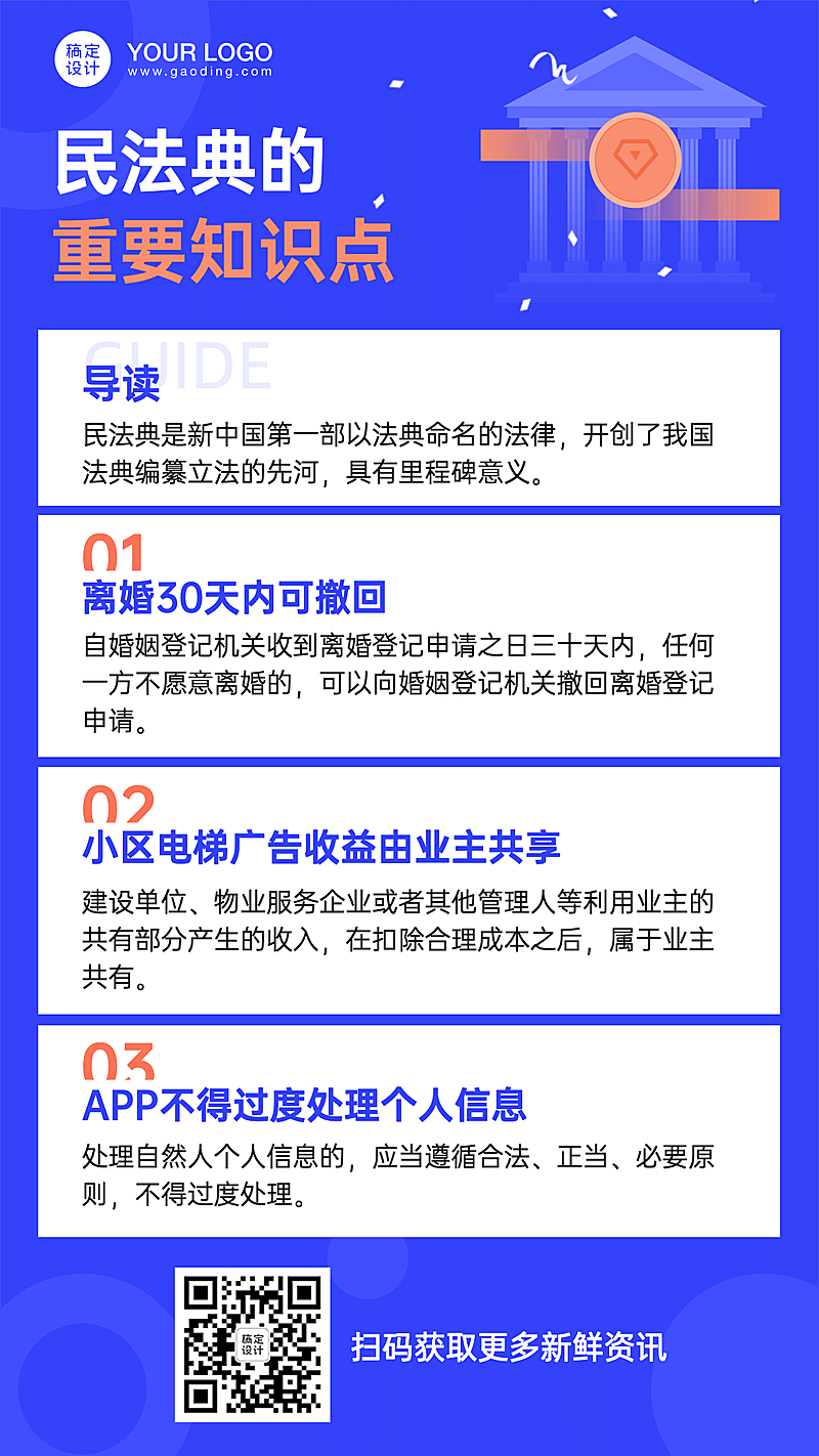 政务消息新闻资讯融媒体手机海报