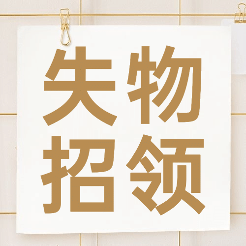 失物招领爱心公益宣传公众号次图预览效果
