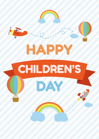 Children's day card