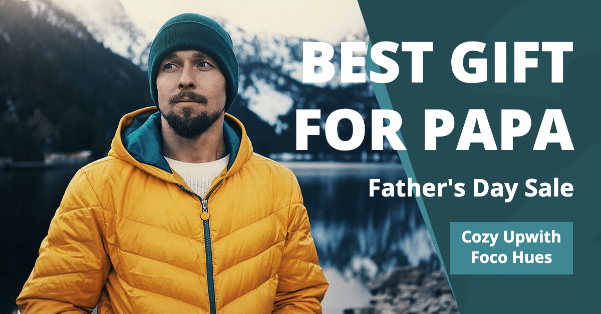 Fashion Men's Wear Father's Day Sale Discount Ecommerce Banner